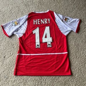 Thierry Henry Arsenal 2002/2003 Home Jersey Medium